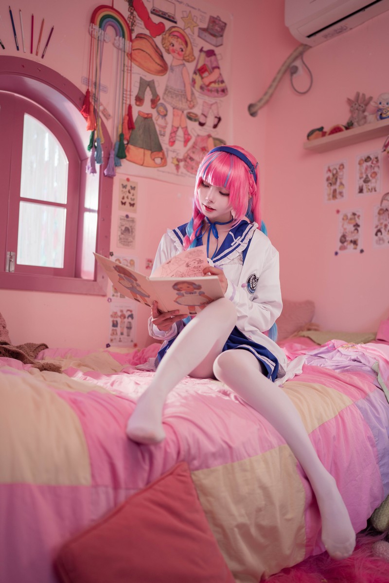 艾西Aiwest 湊阿库娅私服Cosplay写真图集 虚拟主播高清美图 55P (274.4M)插图8