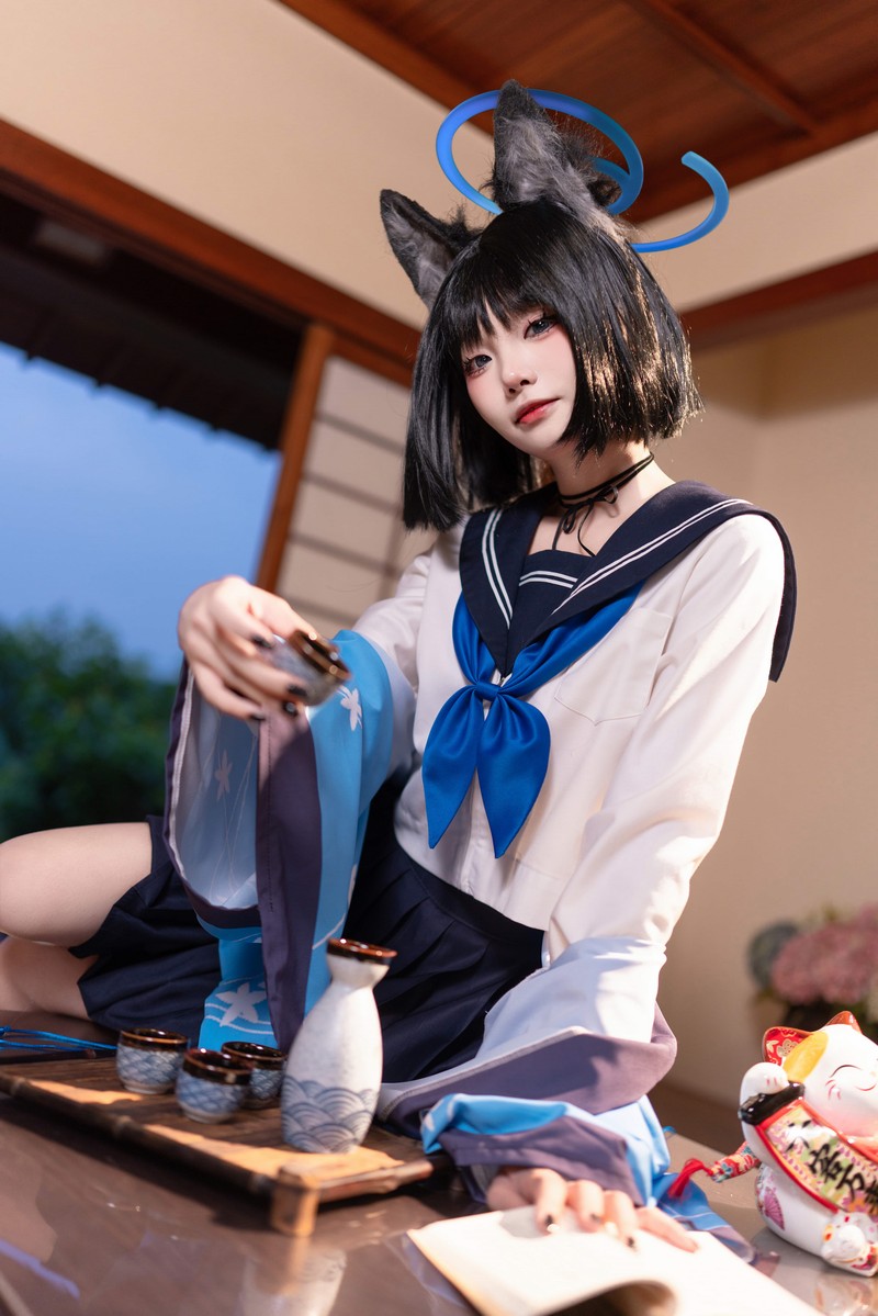艾西Aiwest 桐生桔梗Cosplay写真图集 高清美图合集 48P (296.8M)插图7