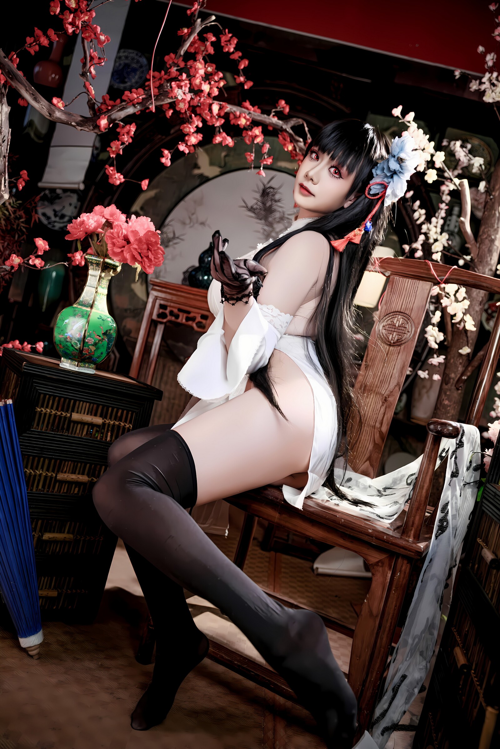 阿雪雪写真逸仙旗袍国风写真（92P+4V / 2.51G）旗袍COS正片插图3