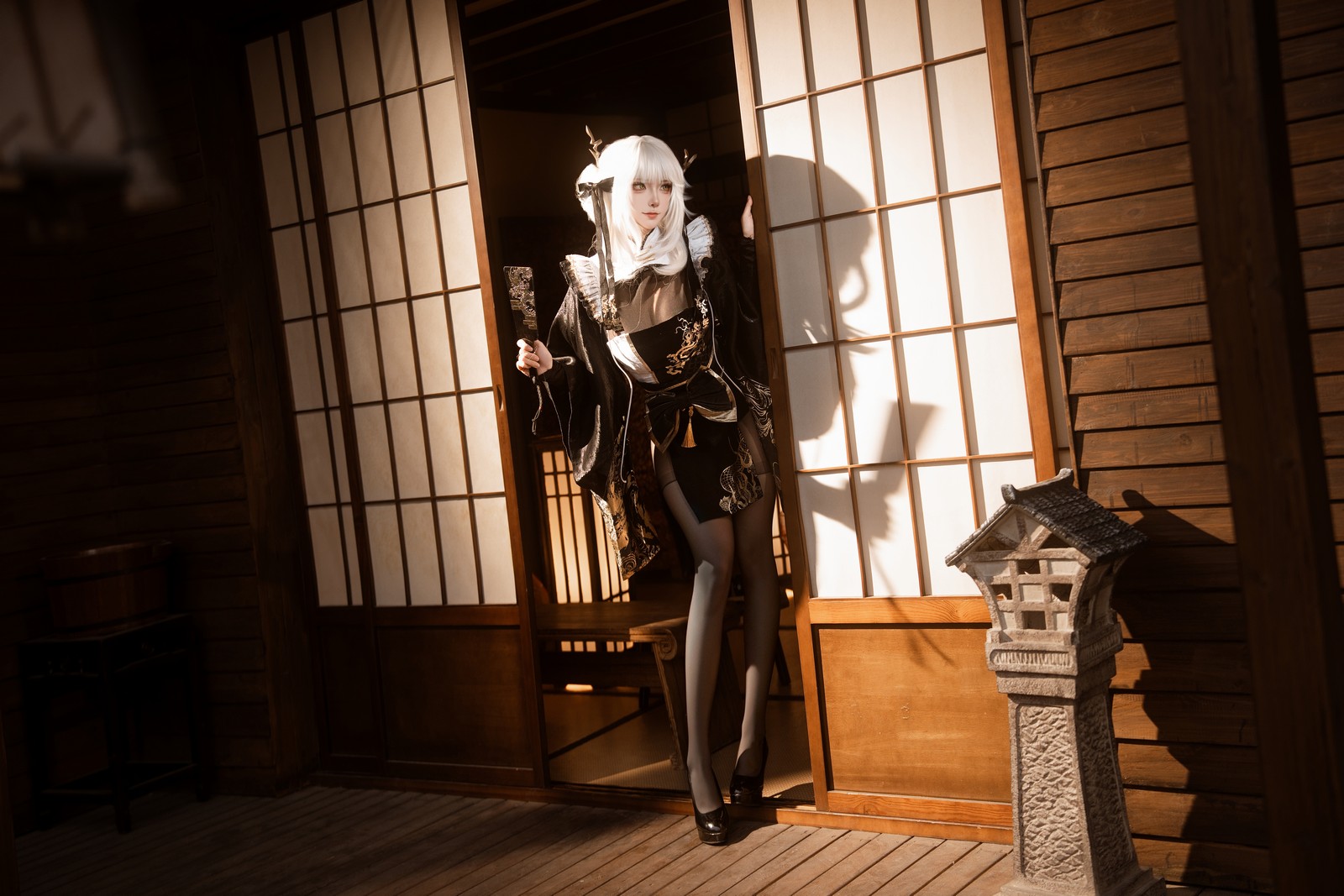 Seya-狮砸 – Nikke 布兰儿 和服 Cos 高清写真（12P-124.1MB）插图2