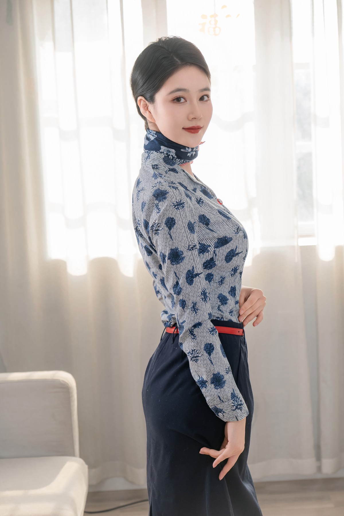 年年nnian 空姐制服第二弹 职业装升级版图集插图4