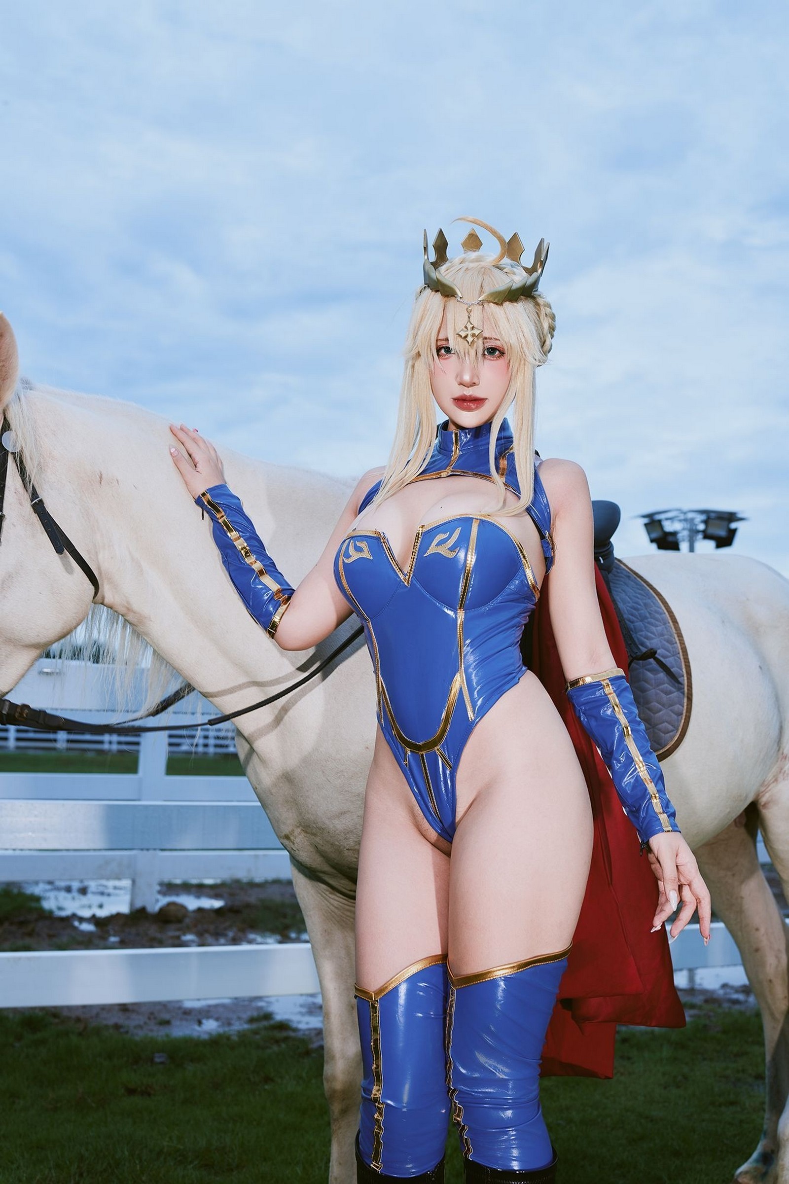 Puy Puy – Artoria Lancer Fate/Grand Order Cosplay 写真+视频（180P+22V-496MB）插图5