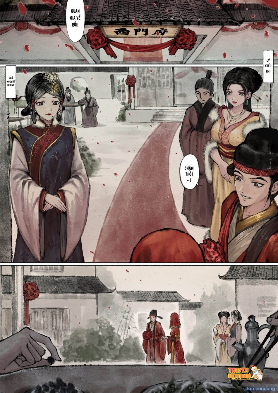 Trang truyện tmphck9xjy1 trong truyện tranh Kim Bình Mai - Chapter 5 - truyenhentai18.net
