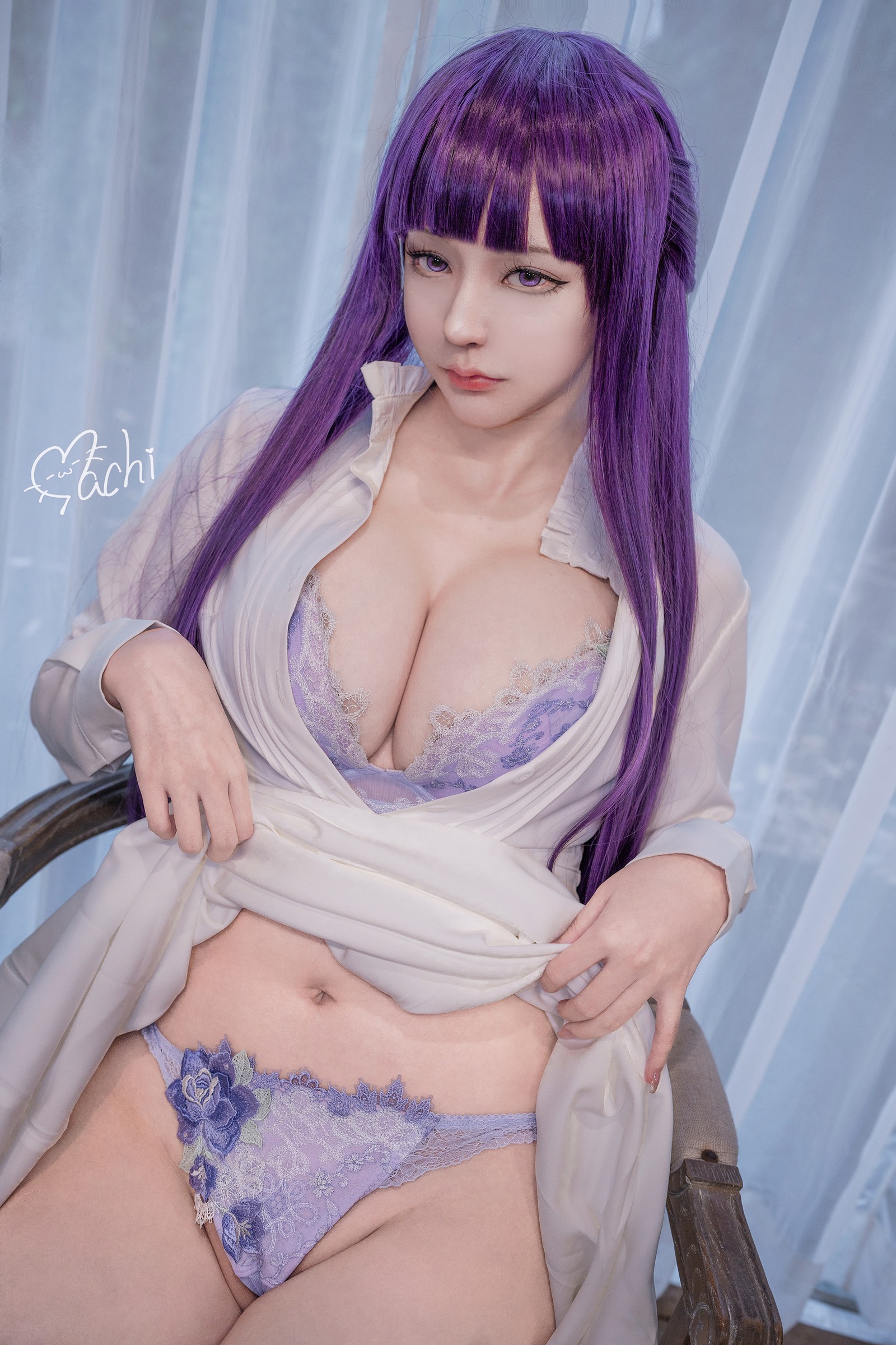 Machi马吉 Fern 弗莲Cosplay写真｜Frieren主题高清套图（59P-121MB）插图1