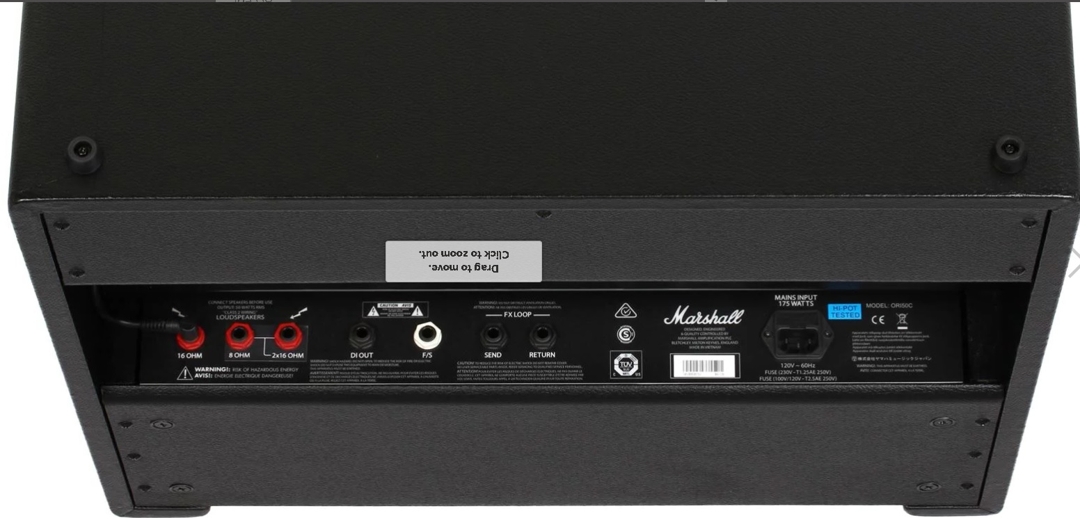 Is a Marshall Origin 50C combo compatible with a Two notes Captor X 8-Ohm  Loadbox? | The Gear Page