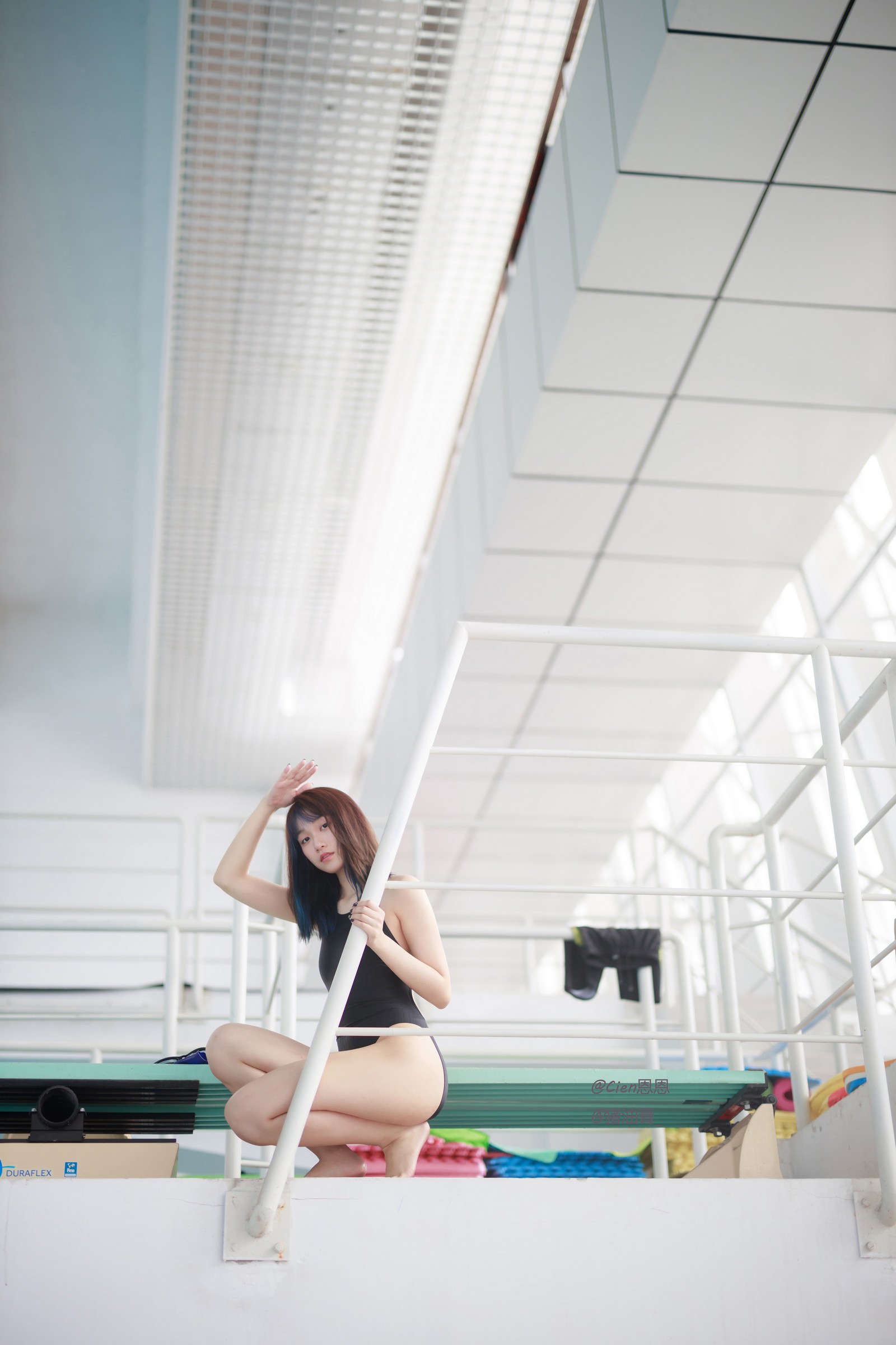 Cien恩恩 竞泳 Cosplay 写真｜高人气泳装高清图集（62P｜251MB）插图7
