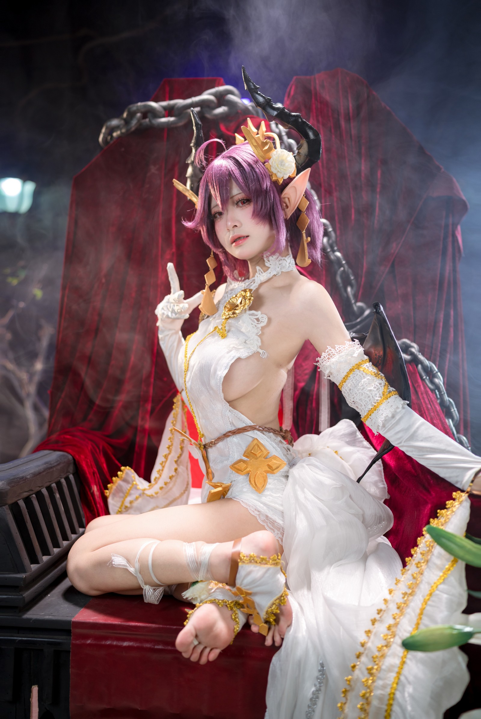 九柒喵 – 龙姬 Cos 妖系魅力写真（32P-234.6M）幻想风格图包插图8