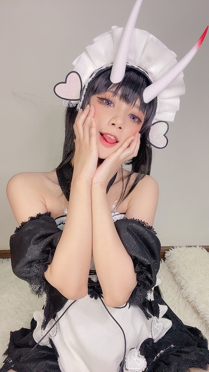 PoppaChan Noshiro Maid Cosplay (Azur Lane) – 117 Photos 11 Videos 408MB插图9