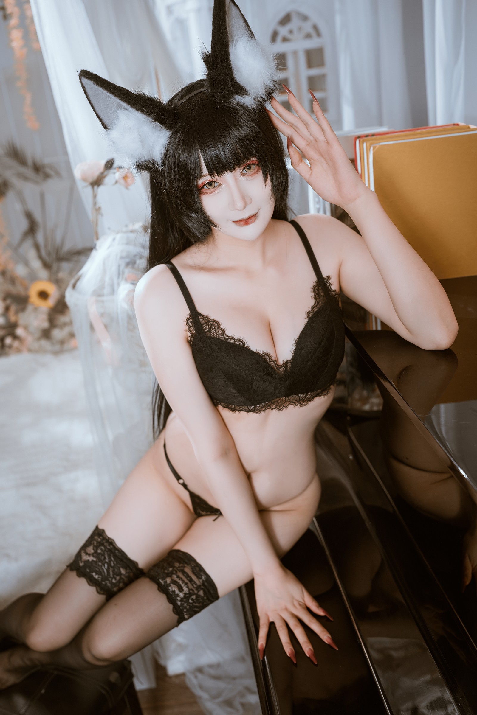 兔胖胖min – 碧蓝航线 武藏 花嫁 Cosplay 高清写真集（40P-883.9MB）插图9