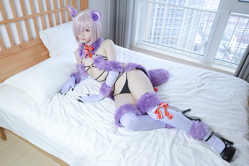 Asagiriai（愛ちゃん）玛修 Mash Cosplay写真 Fate角色高清图集 30P (334MB)插图7