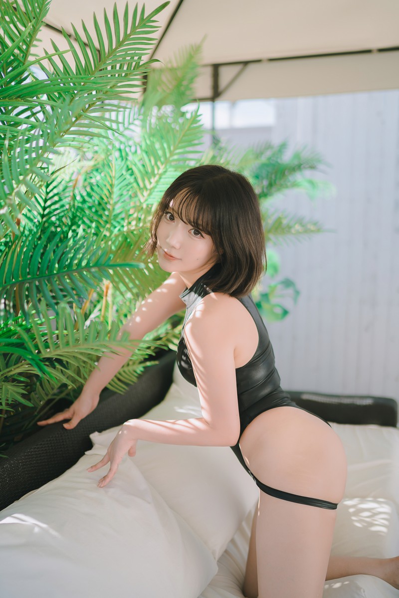 切切Celia 竞泳泳装 Pharfaite Swimsuit Cosplay 写真 58P插图1