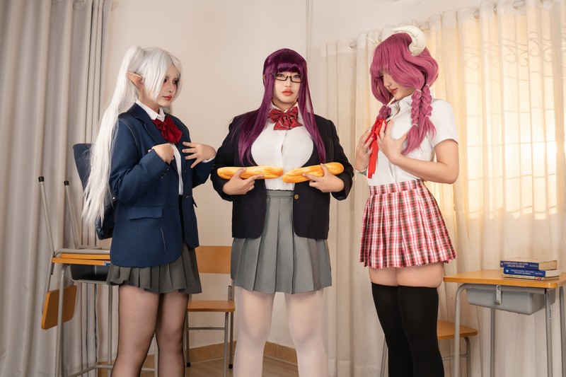 MiMi Chan 芙莉莲 Frieren Cosplay 联动写真图集【41P-424.4M】插图5