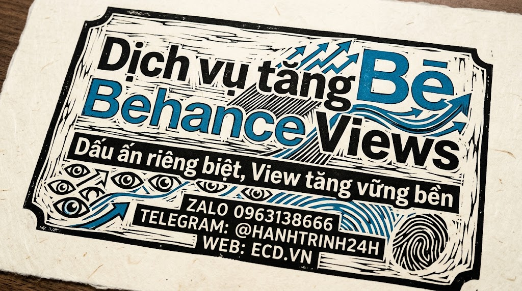 tăng behance views thật behance freelancer