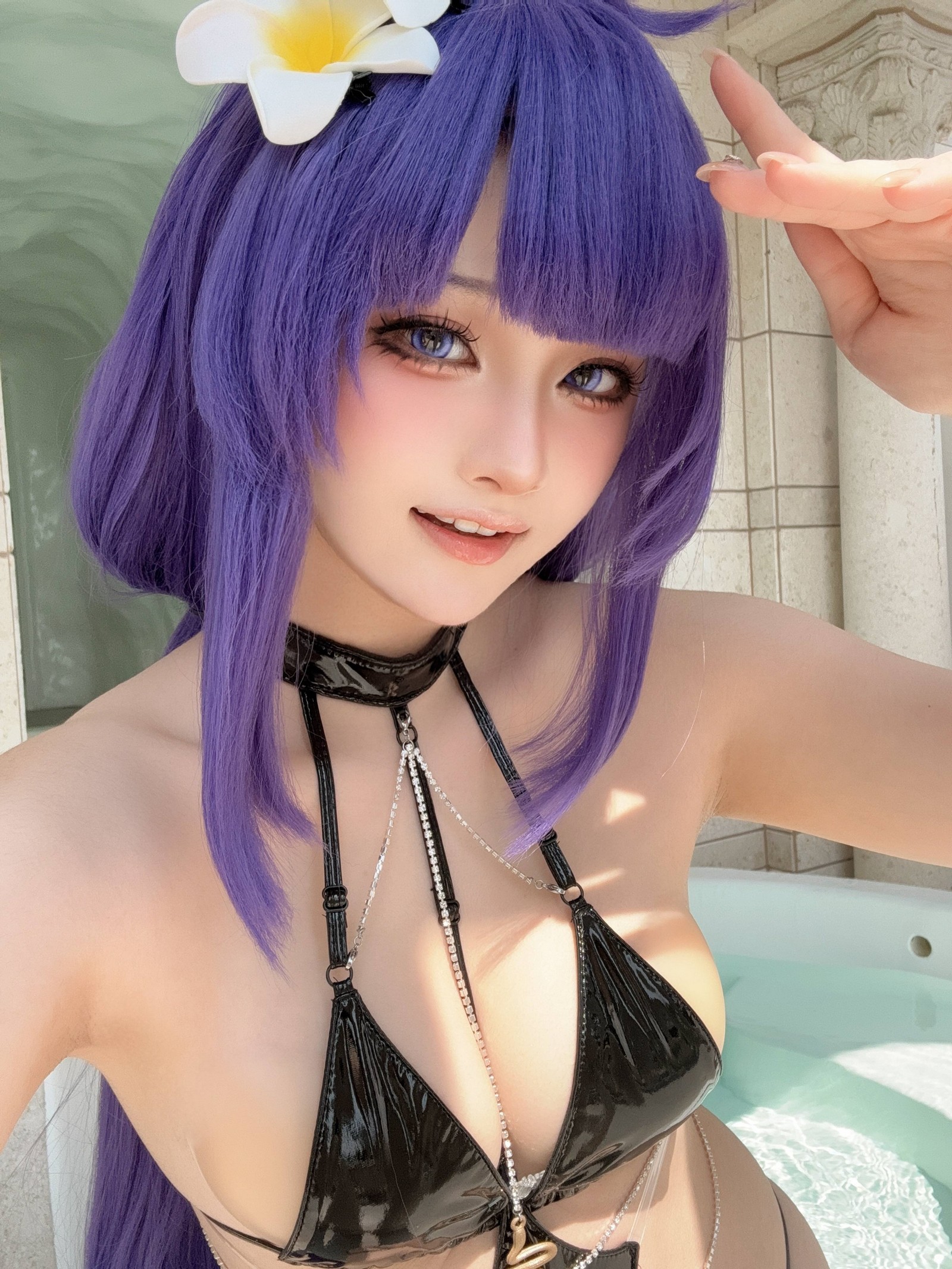 屿鱼 Yuyu Mogador 水着 Cosplay 写真图集（81P｜240MB）插图2