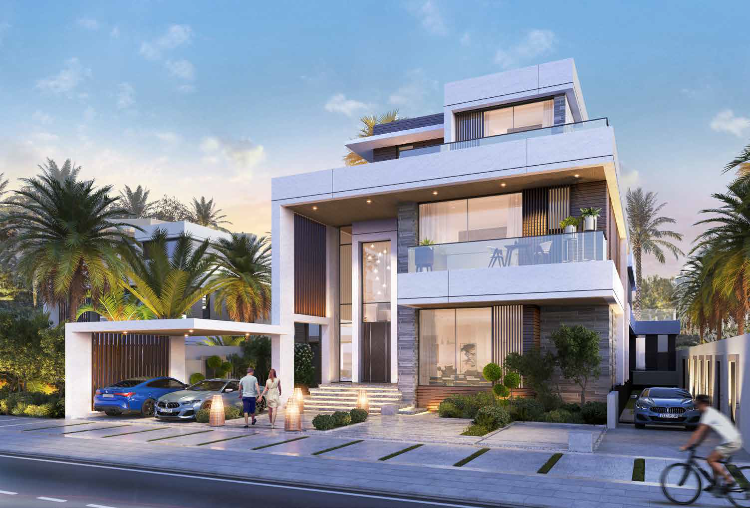 Distress Deal — 7-bedroom plus maid's villa at Morocco by Damac Lagoons, plot LV75K, 11,000 sqft plot with 17,500 sqft built-up area