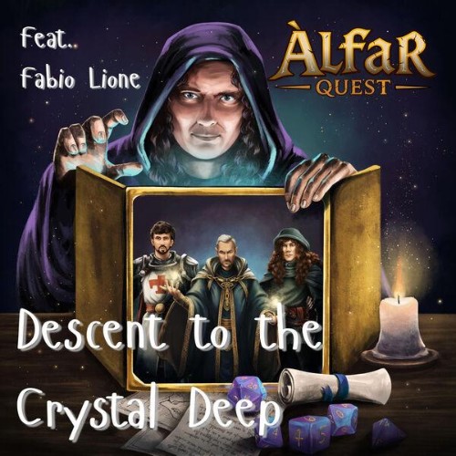 Ã�lfar Quest, Fabio Lione - Descent to the Crystal Deep EP (2026)