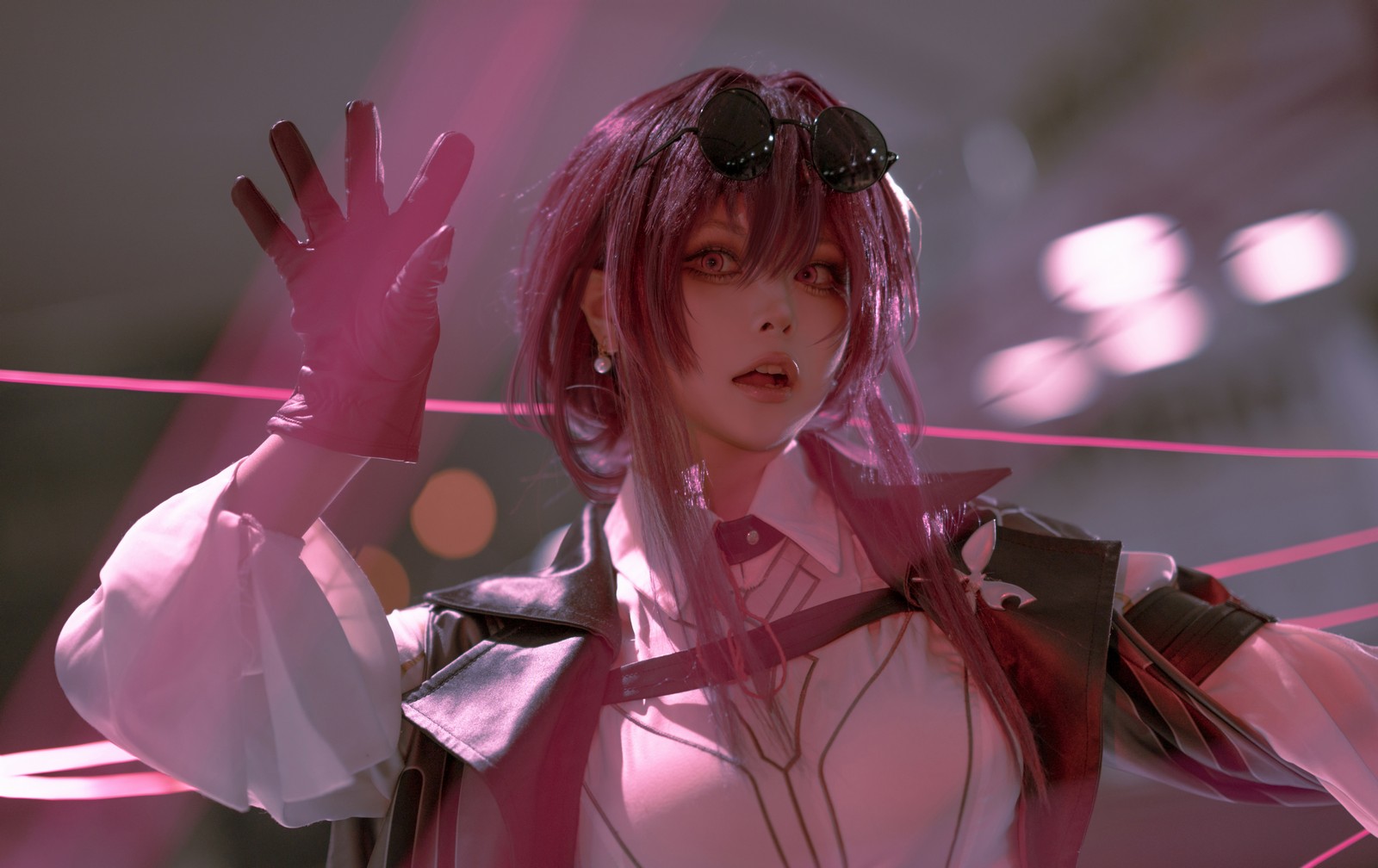 w百合欧皇子w 卡芙卡写真集 – Kafka COS 崩坏星穹铁道高清图 [15P-149MB]插图2