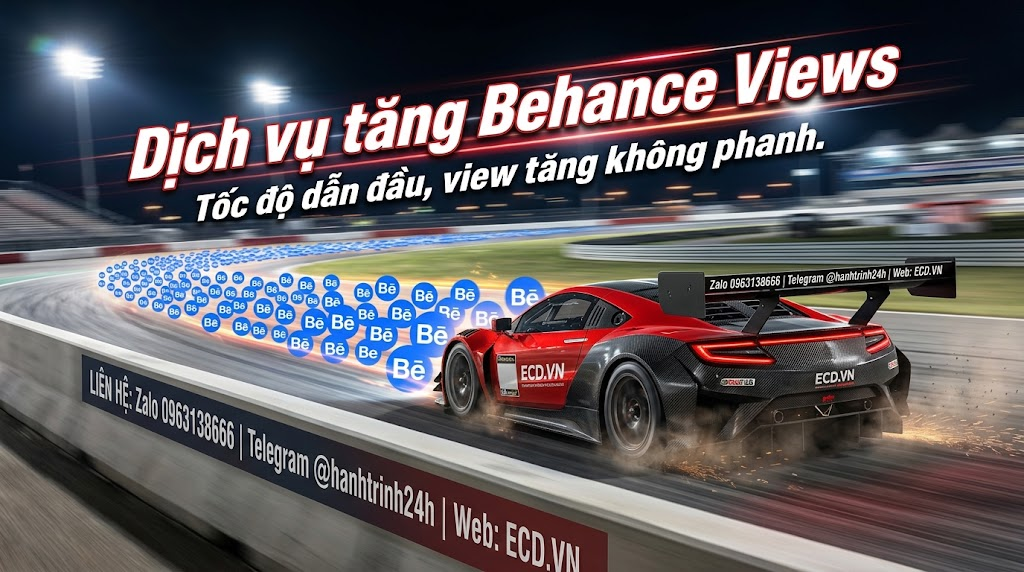 tăng behance views thật cho creative