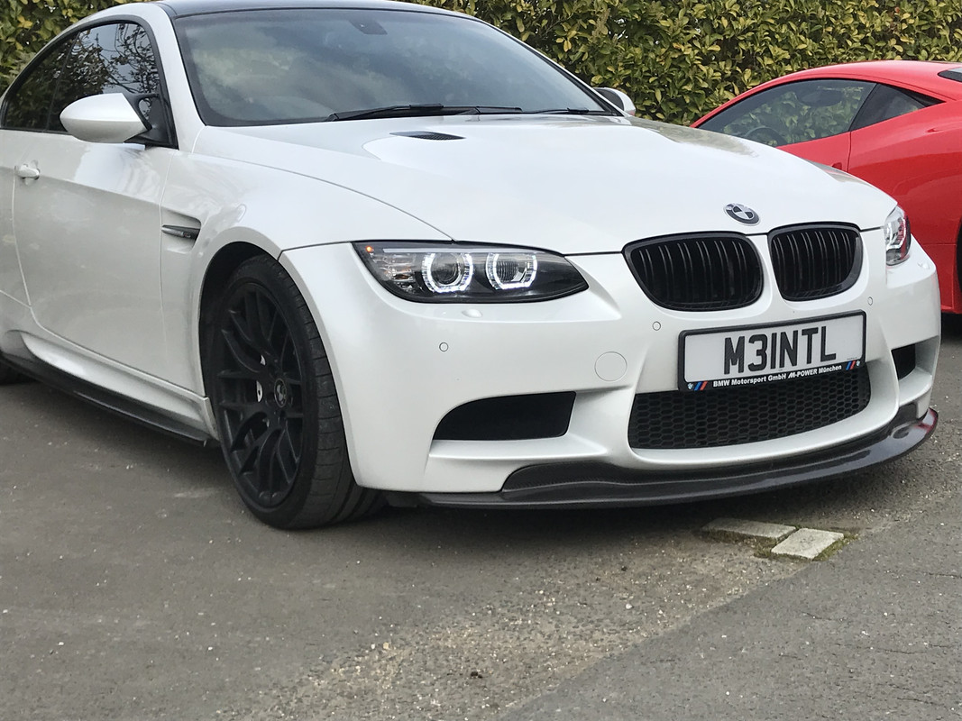 Aftermarket headlights installed for my e92 m3 The M3cutters