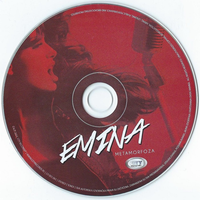 Emina Jahovic - 2014 - Metamorfaza - CD