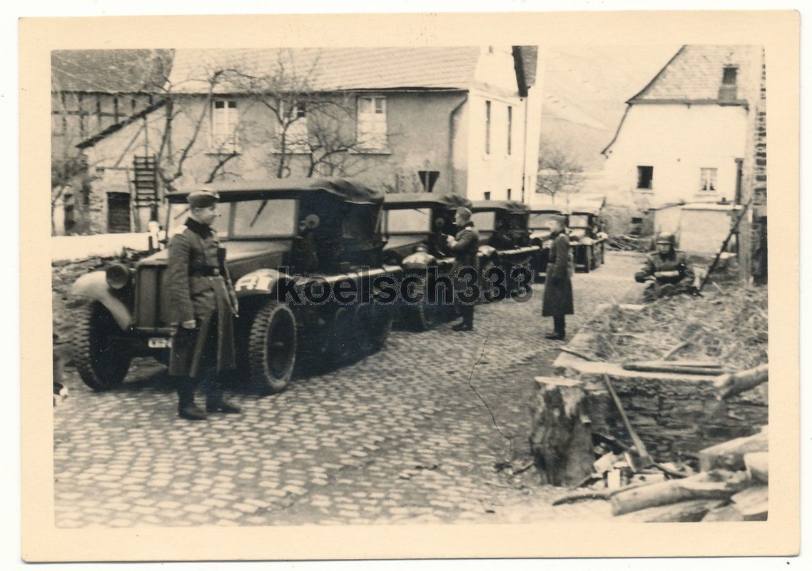 Foto Demag Panzer Halbketten Mosel Südeifel Bere