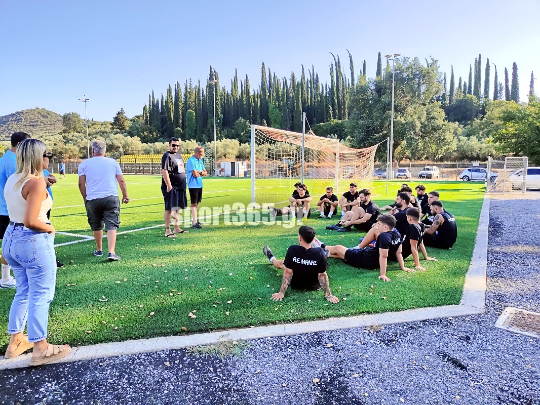, ΑΕ Μάνης: Στο γήπεδο με στόχο… κορυφή και στους δύο τίτλους! (φωτογραφίες και βίντεο)