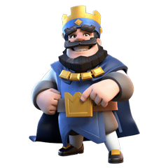 Clash Royale Kings peeking