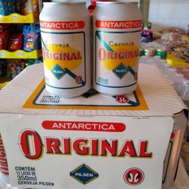 Cerveja Antarctica Original Pilsen 350ml – 12 Unidades