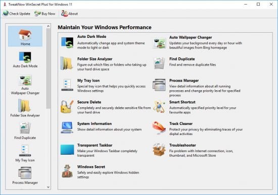 TweakNow WinSecret Plus 6.7.1