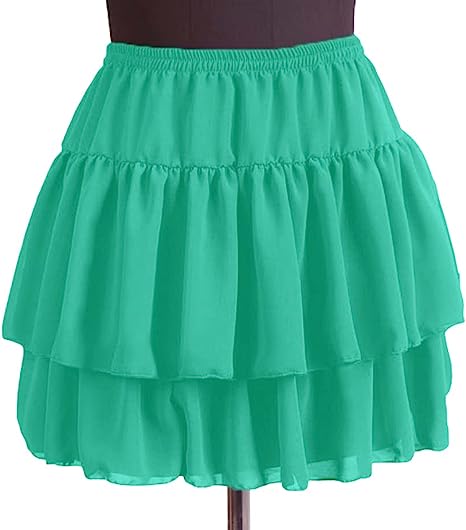Women's Flared Short Skirts Basic Versatile Pleated Mini Skater Elastic Skirts - Picture 7 of 47