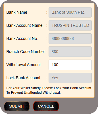 Verify Bank Details