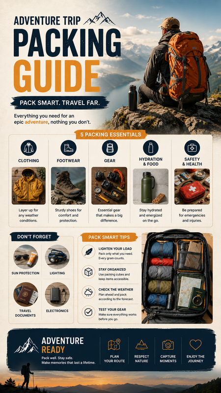 Adventure Trip Packing Guide Generator