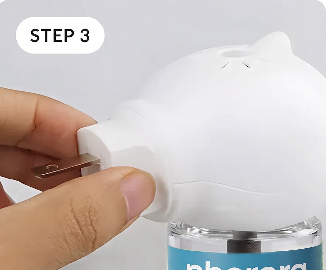 Step 3 — plug it in