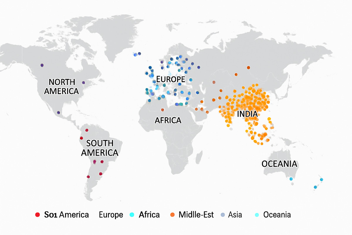ISKCON Global Presence