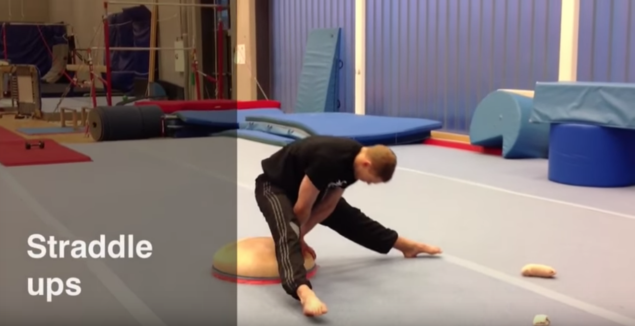 straddle ups