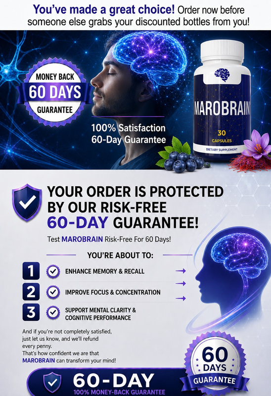 Marobrain guarantee and offer details