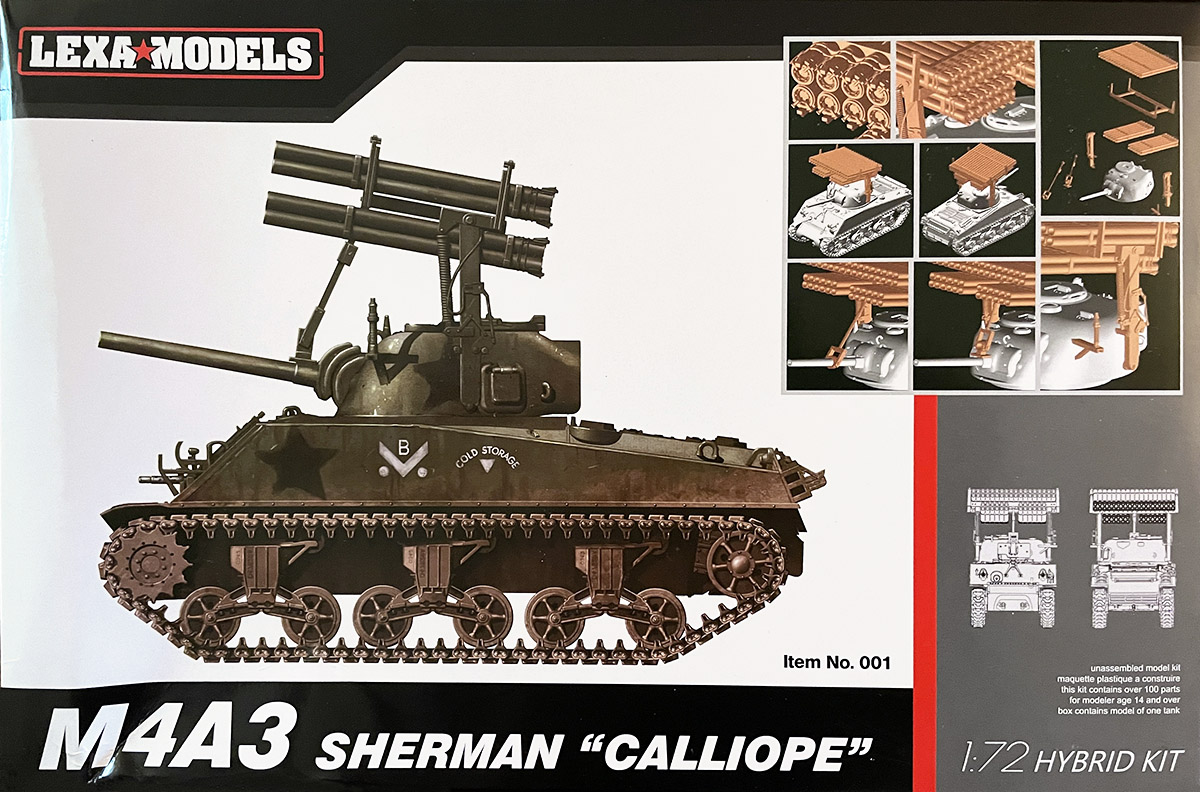 [Lexa-Models/Dragon] M4A3 Sherman 'Calliope' - Finis LR-5376