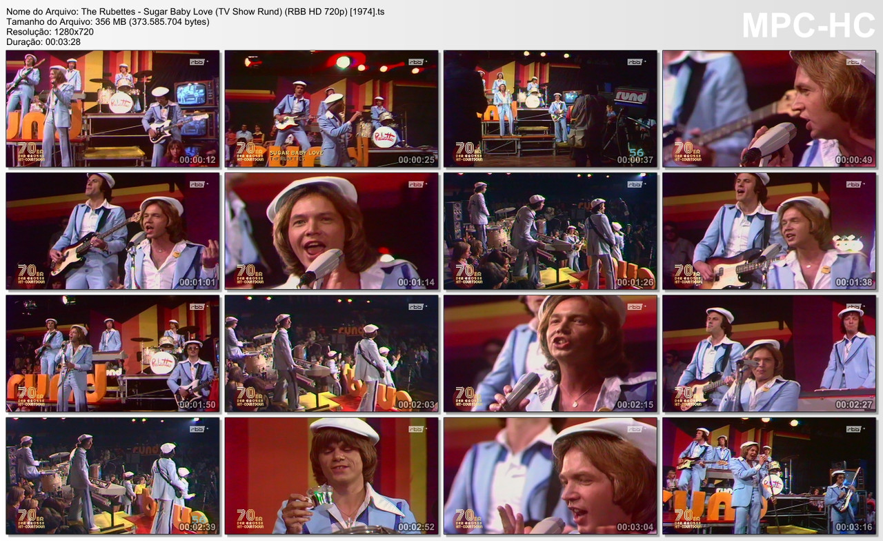 The Rubettes - Sugar Baby Love (TV Show Rund) (RBB HD 720p) [1974].ts