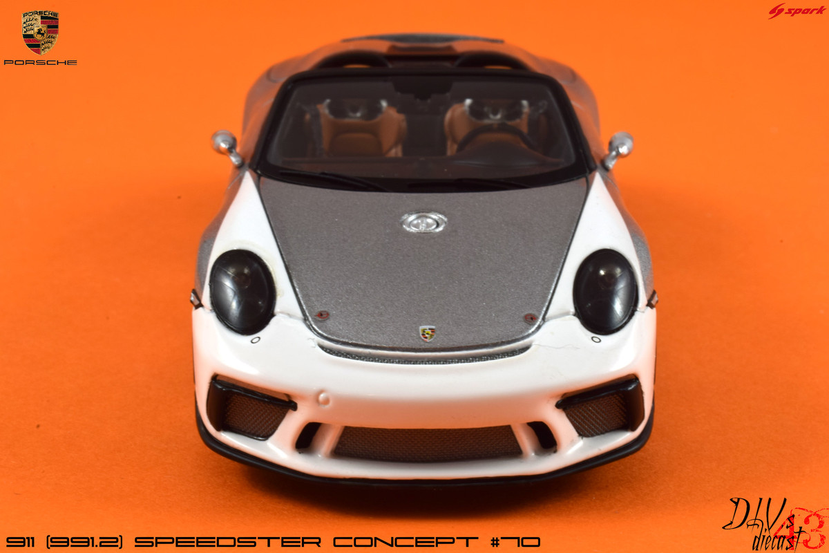 Porsche 911 9912 Speedster Concept Grey Spark (8)