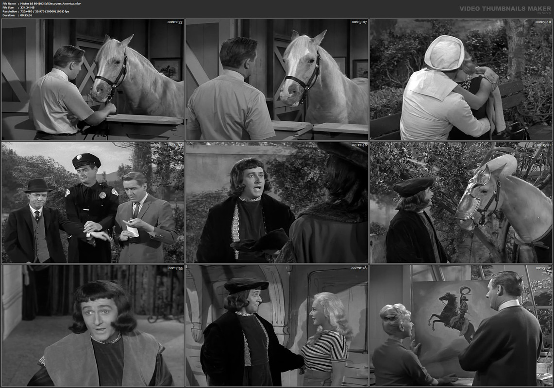 Mister Ed S04E03 Ed Discovers America.mkv