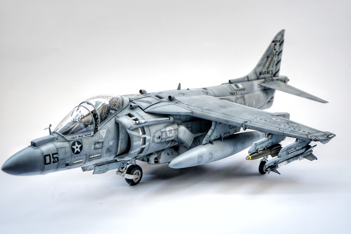 Av 8b Harrier Ii 1 18 Hobby Boss International Scale Modeller