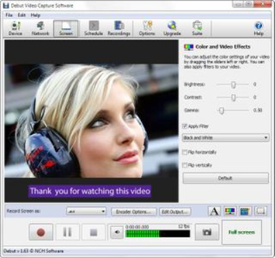 NCH Debut Video Capture Software Pro 5.33 Beta