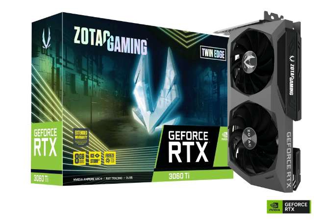 Dimercom: Tarjeta De Video Zotac NVIDIA GeForce RTX 3060 Ti Twin Edge 8GB GDDR6X 
