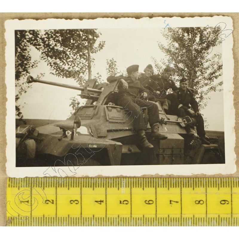 Sdkfz 221 mit Panzerbüchse, Kennung, Panzertruppe, Spähwagen,