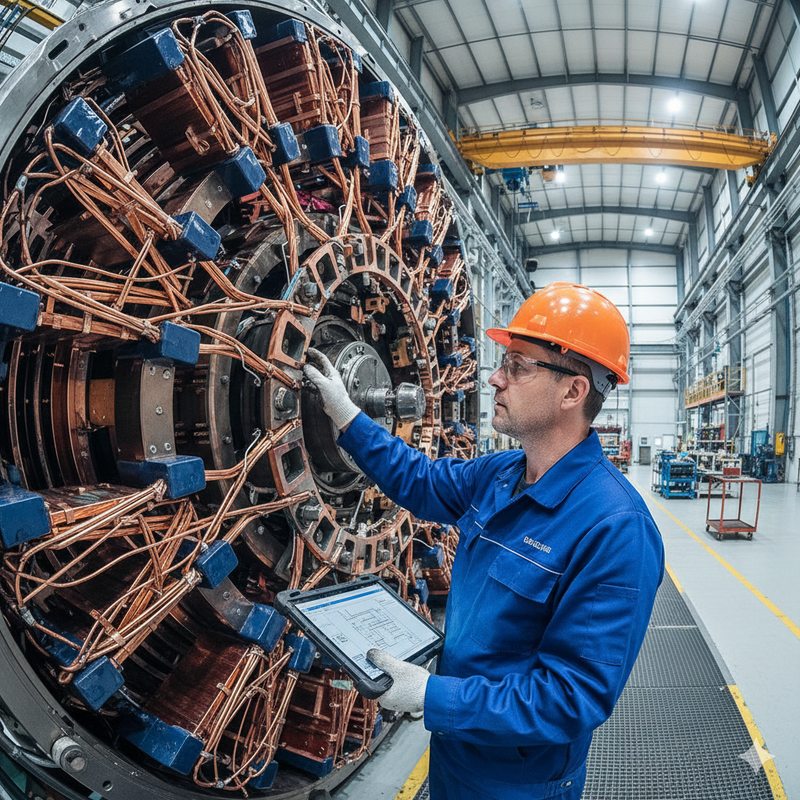 Ремонт промышленных генераторов и технический сервис