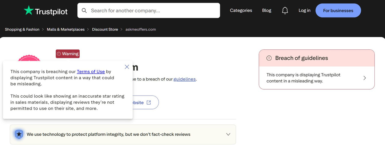 askmeoffers trustpilot2