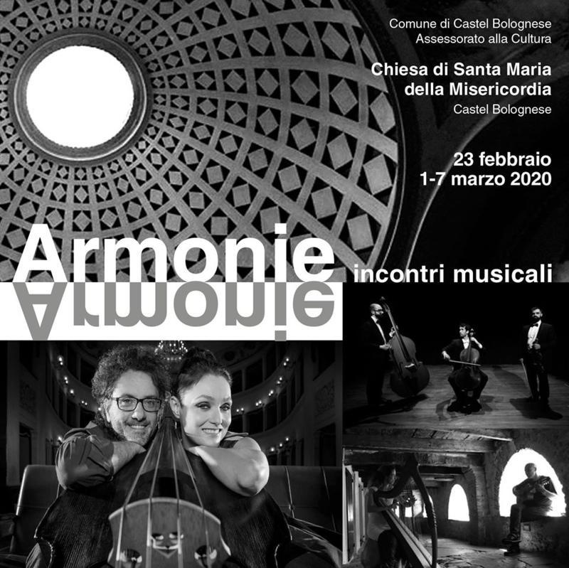 Da Domenica 23 febbraio a Castel Bolognese “Armonie. Incontri musicali” edizione 2020