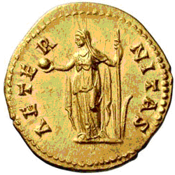 Glosario de monedas romanas. GLOBO IMPERIAL. 22