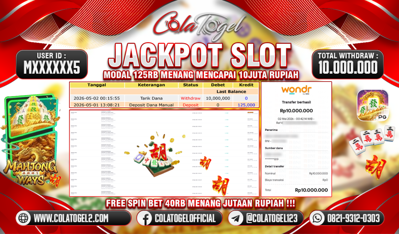 JACKPOT SLOT GACOR!!