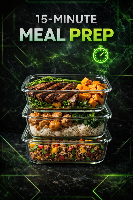 THE 15-MINUTE MEAL PREP
